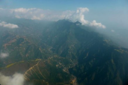 Pegunungan Menjelang Kathmandu