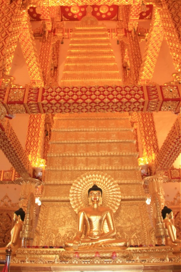 Inside Wat Phra That Nong Bua, Ubon