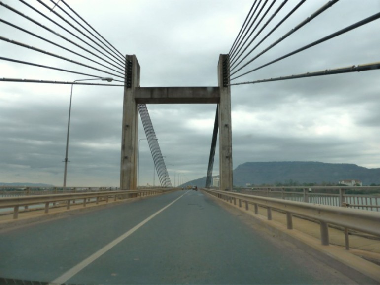 Lao - Nippon Bridge over Mekong River, Pakse