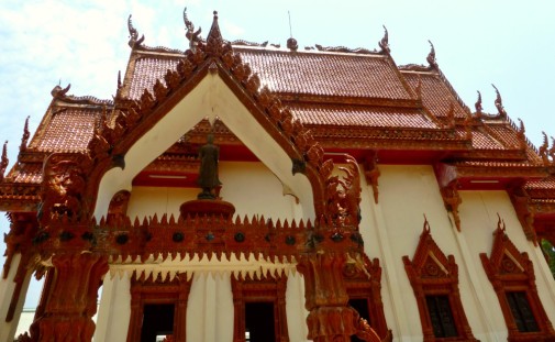 The Temple in 'Barge' of Wat Ban Na Muang, Ubon Ratchathani
