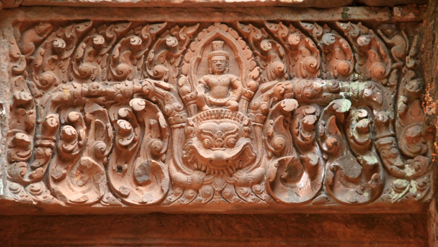 Vishvakarma on Kala, Wat Phou